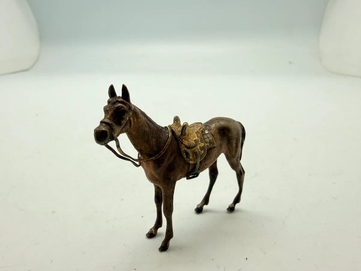 Wiener bronze figur hest