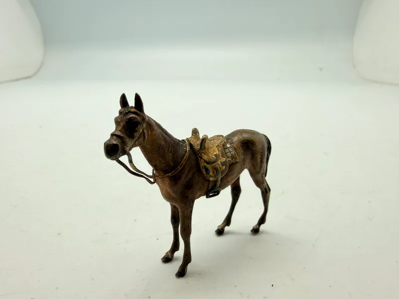 Wiener bronze figur hest