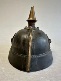 Tysk Pikkelhue WW1, repro, stor størrelse