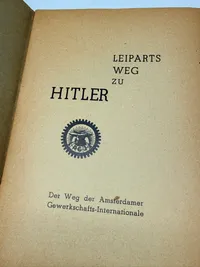 Hitler propaganda, original