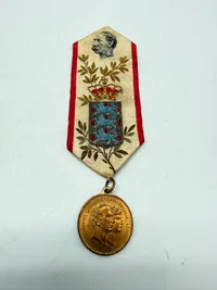 Dansk sølvbryllups medalje