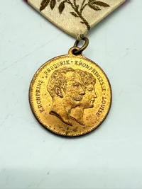 Dansk sølvbryllups medalje