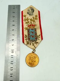 Dansk sølvbryllups medalje
