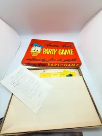 Anders And party game, originalt (ej komplet)