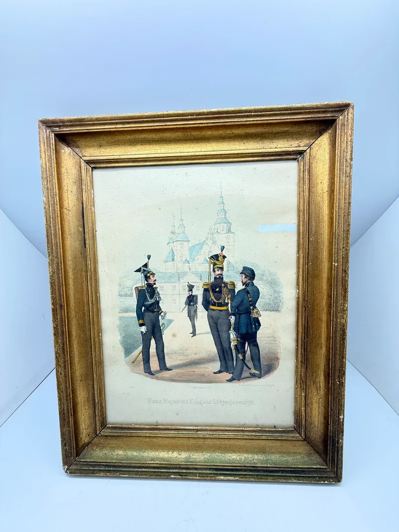 Billede af Hans Majestæt Kongens livjæger Corps