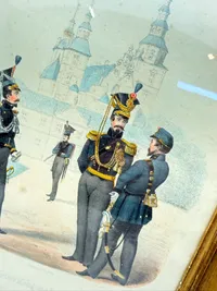 Billede af Hans Majestæt Kongens livjæger Corps