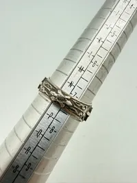 Antik Iransk ring af sølv. Original