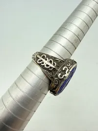 Antik Iransk ring af sølv. Original