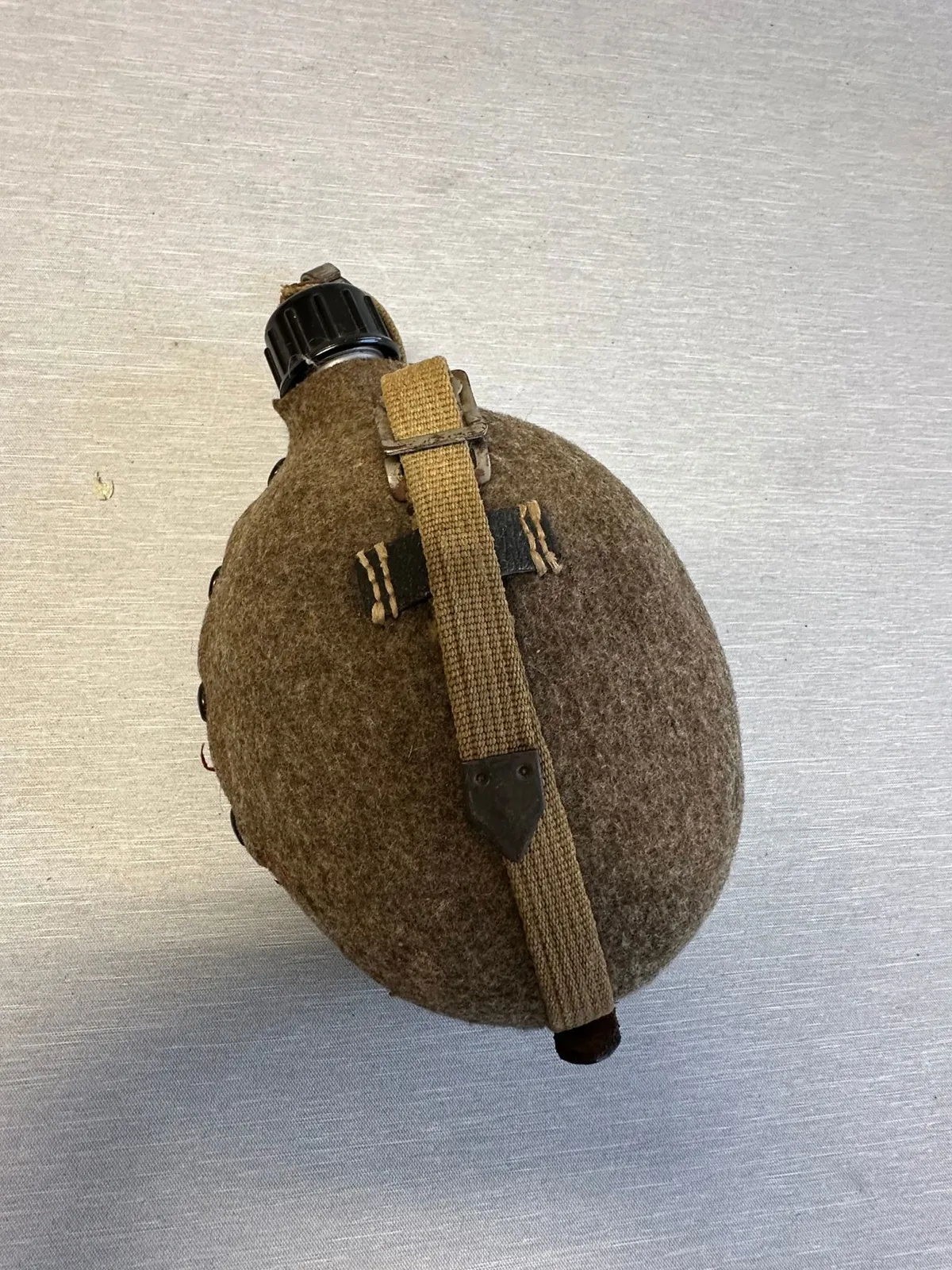 Original Feltflaske Afrika korps DAK, 1942 dateret