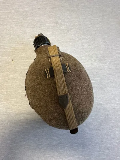 Original Feltflaske Afrika korps DAK, 1942 dateret