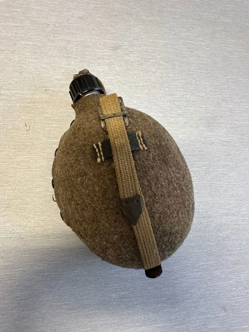 Original Feltflaske Afrika korps DAK, 1942 dateret