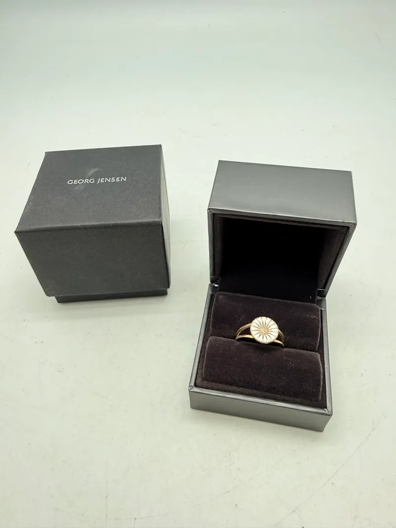 Georg Jensen marguerit ring. Sterlingsølv