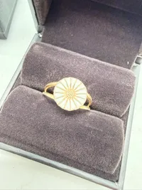 Georg Jensen marguerit ring. Sterlingsølv