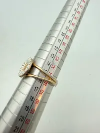 Georg Jensen marguerit ring. Sterlingsølv
