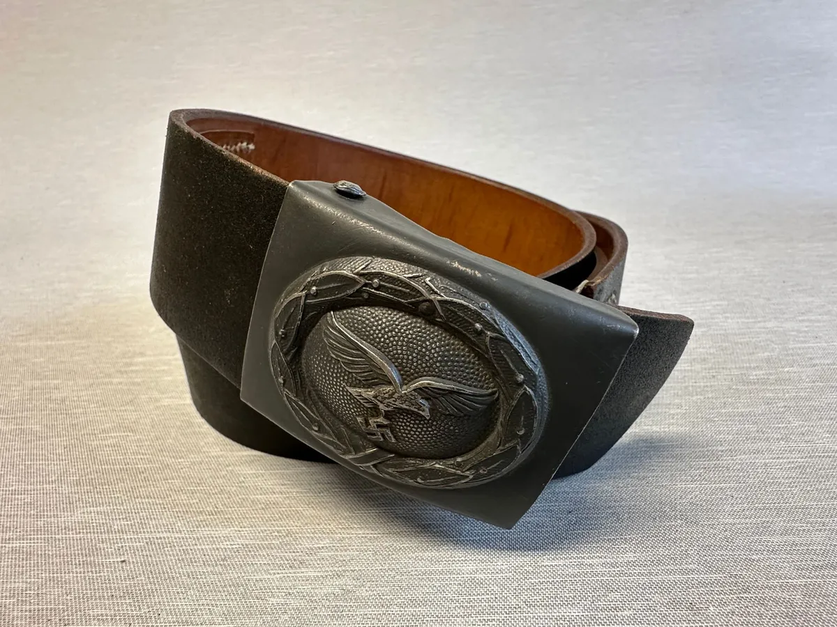 Originalt Mint luftwaffe bælte WW2, 1942 dateret