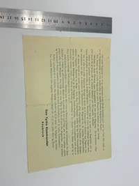 Oprop nedkastet over Danmark den 9 april 1940, original