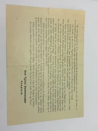 Oprop nedkastet over Danmark den 9 april 1940, original