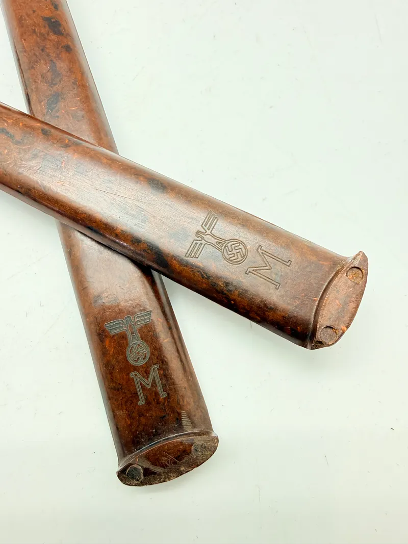 Kriegsmarine bakelit bestik, originalt og sjældent