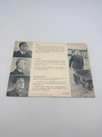 Sjælden dansk film pjece fra ww2. Original
