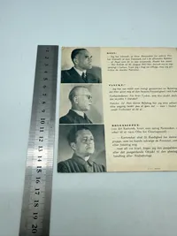 Sjælden dansk film pjece fra ww2. Original