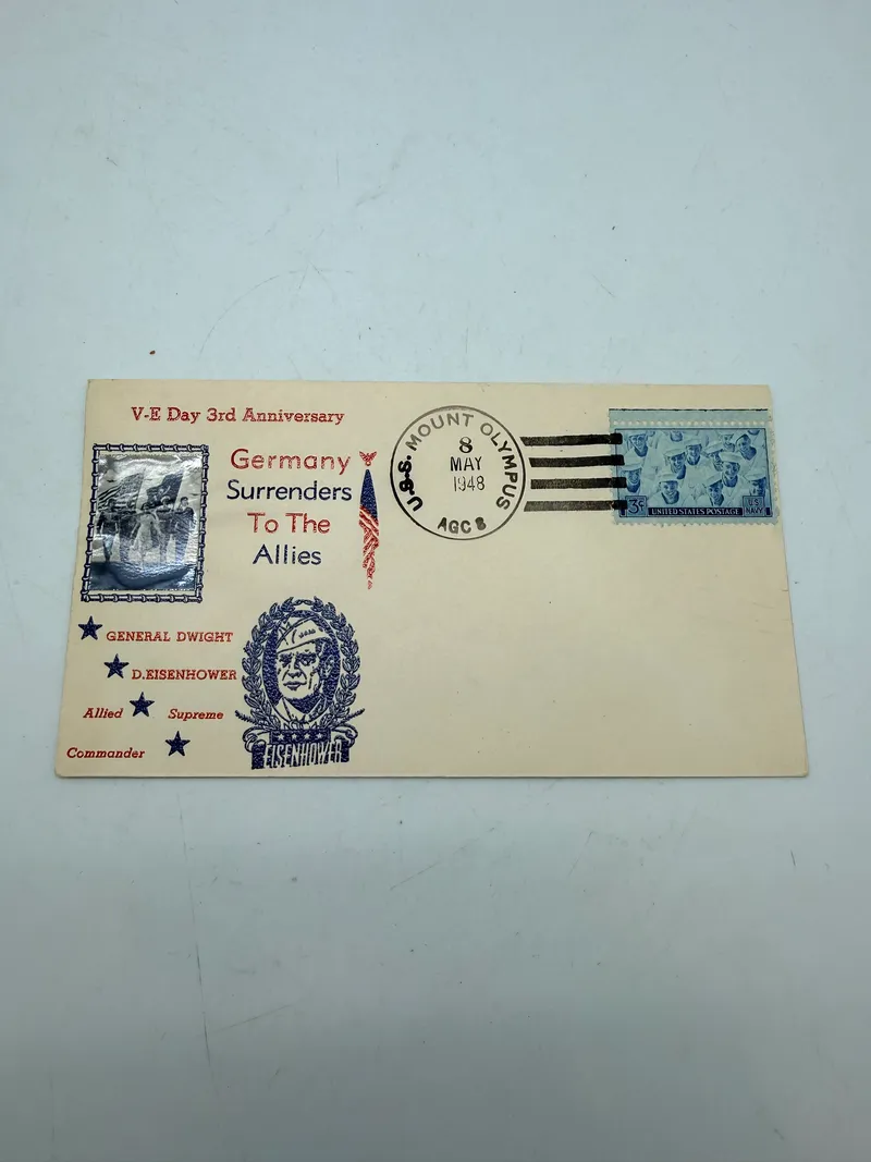 First day cover med VE-Day