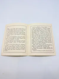 Svensk Nazistisk løbeseddel WW2, ekstremt sjælden