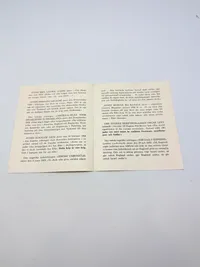 Svensk Nazistisk løbeseddel WW2, ekstremt sjælden