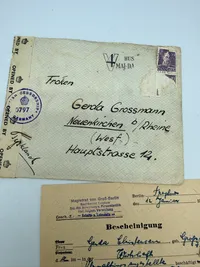 Lot post til den Danske kommando i Tyskland lige efter WW2