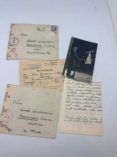 Lot post til den Danske kommando i Tyskland lige efter WW2