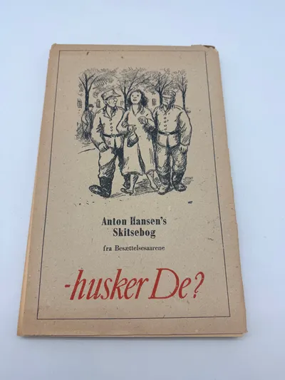 Anton Hansens skitsebog fra besættelses årene