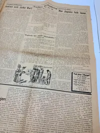 Svensk Nazistisk avis WW2 ekstremt sjælden