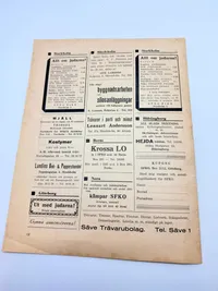 Svensk Nazistisk Blad WW2, ekstremt sjælden