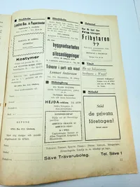 Svensk Nazistisk blad WW2, ekstremt sjælden