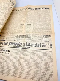 Svensk Nazistisk blad WW2, ekstremt sjælden