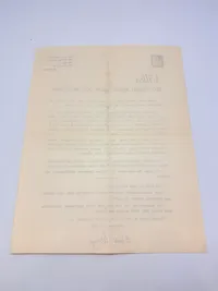 Svensk Nazistisk løbeseddel WW2, ekstremt sjælden