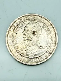 2 Kroner - Frederik VIII Death of Christian IX 15 gram sølv