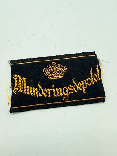 Uniformsmærke munderings depotet