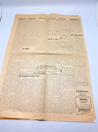 Svensk Nazistisk blad WW2, ekstremt sjælden