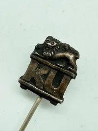 KU, Konservativ ungdom pin af sølv WW2 perioden