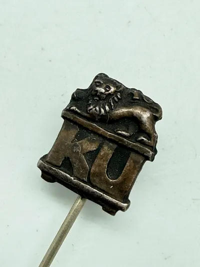 KU, Konservativ ungdom pin af sølv WW2 perioden