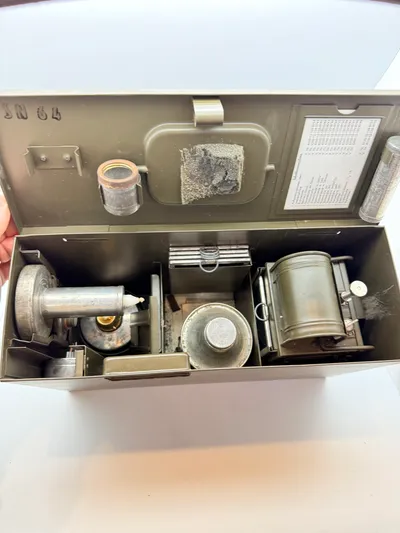 Tysk komplet bunke sæt brugt i den Tyske hær efter WW2