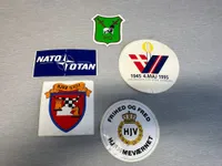 Samling klistermærker HJV Mm.