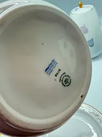 Samling porcelæn   SKAL HENTES I VORDINGBORG