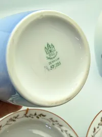 Samling porcelæn   SKAL HENTES I VORDINGBORG