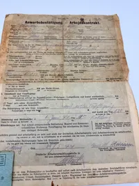 Lot fra Dansk Tysklandsarbejder WW2