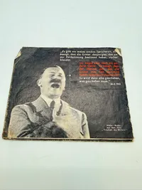 Sort propaganda smidt ned over Tyske byer WW2 og forbundet med Dødsstraf at besside, original