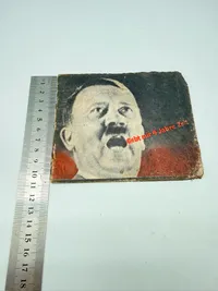 Sort propaganda smidt ned over Tyske byer WW2 og forbundet med Dødsstraf at besside, original
