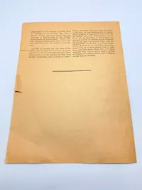 Året 2000 Tysk propaganda på Dansk, original