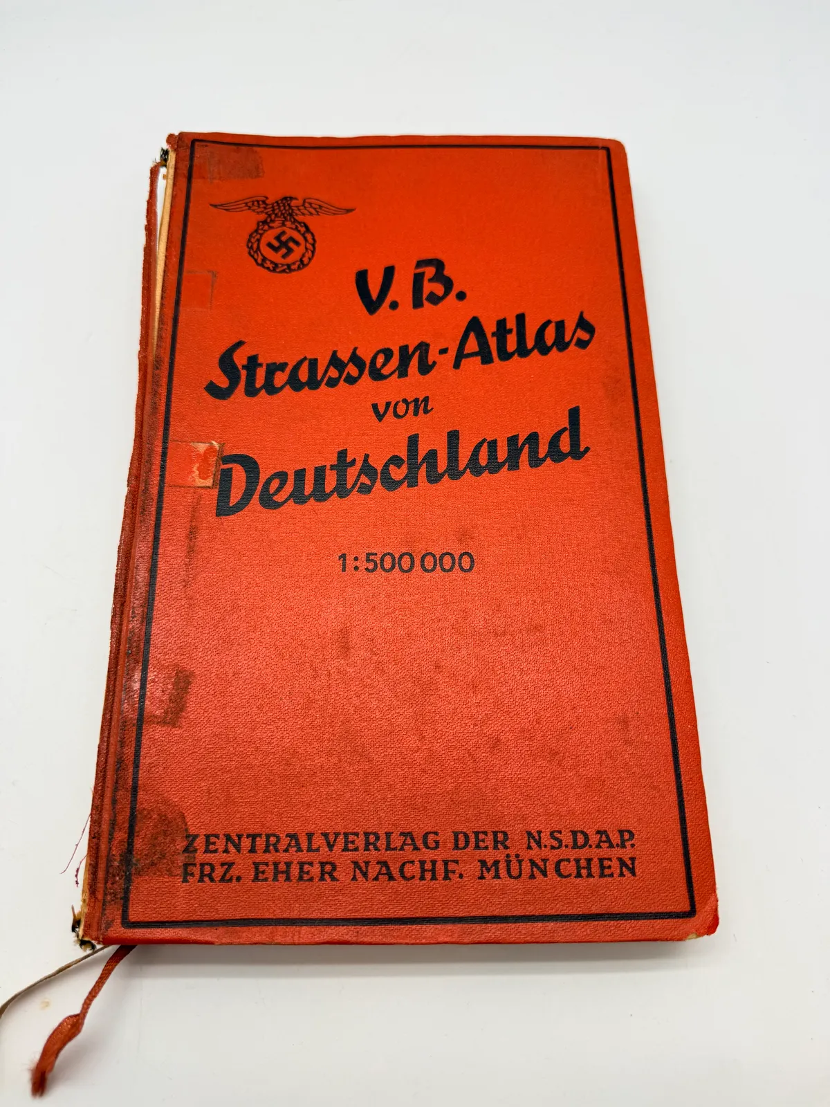 Tysk Bil atlas 1936, original