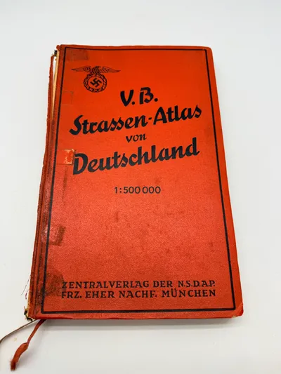 Tysk Bil atlas 1936, original